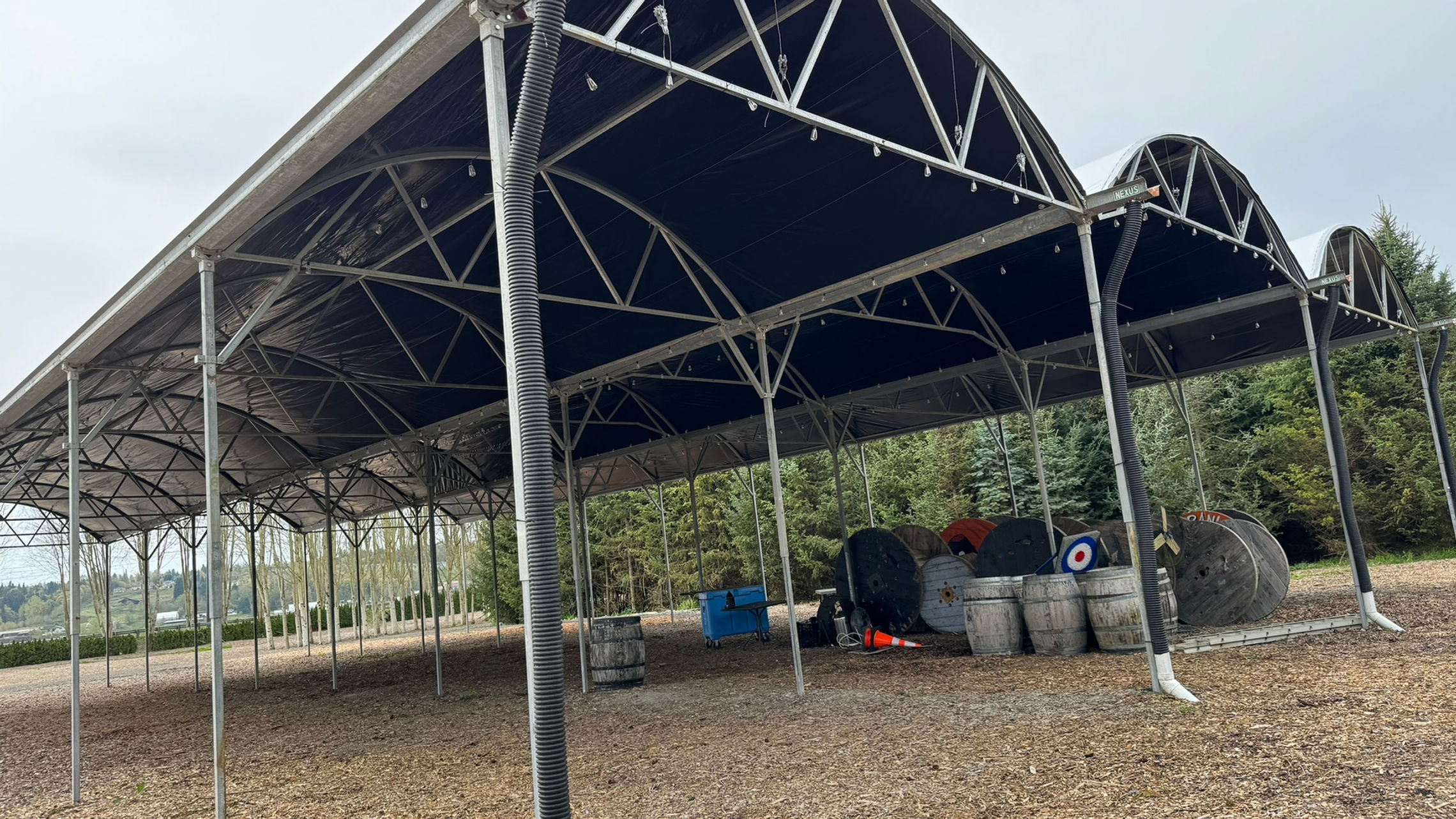 Canopy with | Fire Pits